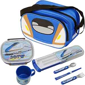 横入れ タイプ お弁当袋 新幹線 ネイビー柄 3点セット アルミ 横型 車 Amazon.co.jp: [ORANGE APRON] 新幹線 通園バッグ お